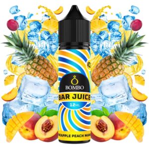 Aroma Pineapple Peach Mango Ice 12ml/60 (Longfill) - Bombo Bar Juice