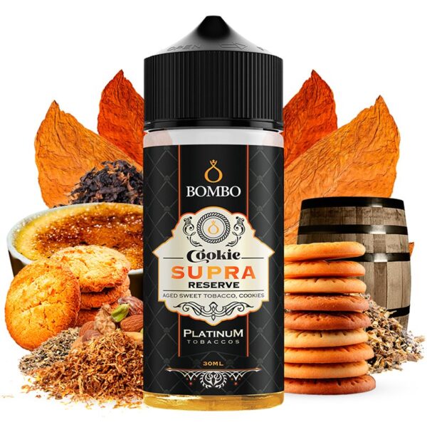 Aroma Cookie Supra Reserve 30ml/120 (Longfill) - Platinum Tobaccos by Bombo
