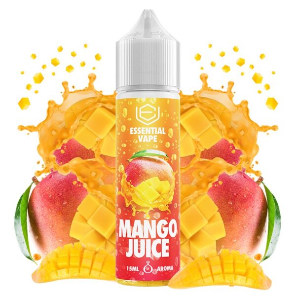 Aroma Mango Juice 15ml/60 (Longfill) - Essential Vape by Bombo