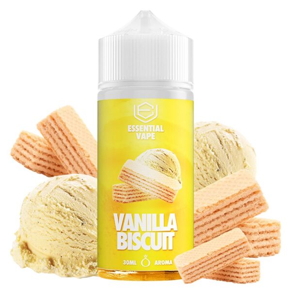 Aroma Vanilla Biscuit 30ml/120 (Longfill) - Essential Vape by Bombo