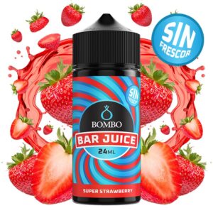 Aroma Super Strawberry Sin Frescor 24ml/120 (Longfill) - Bombo Bar Juice