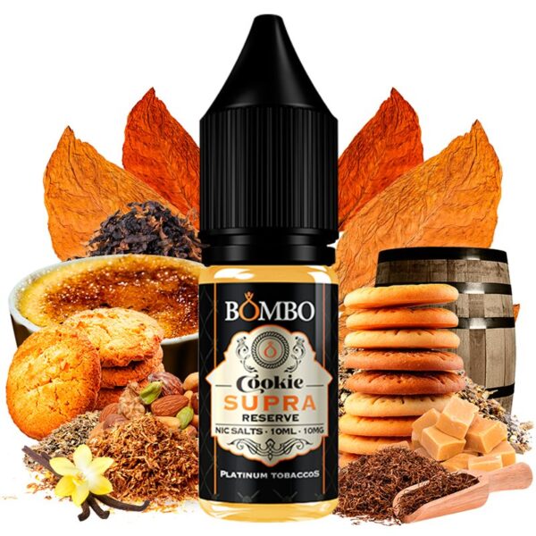 Cookie Supra Reserve 10ml - Platinum Tobaccos - Bombo Nic Salts