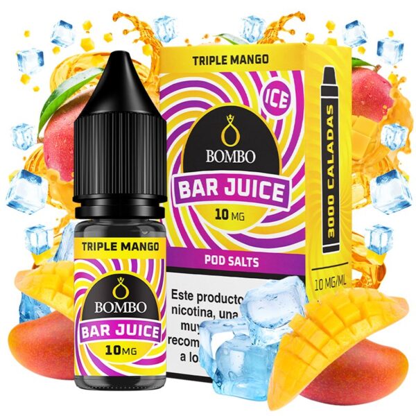 Triple Mango Ice 10ml - Bombo Bar Juice